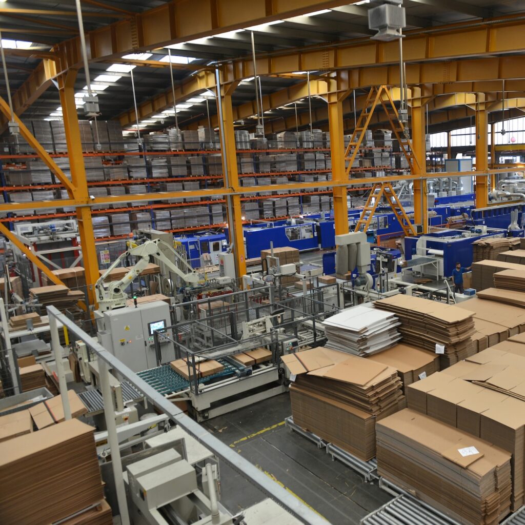 Building and packaging materials for food manufacturing operations