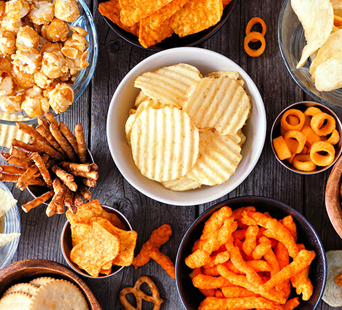 Snack food ingredients – seasonings, starches, coatings, fats